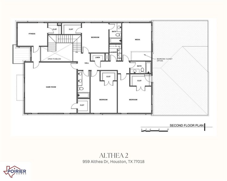 Upstairs floorpan. Upstairs floorpan.