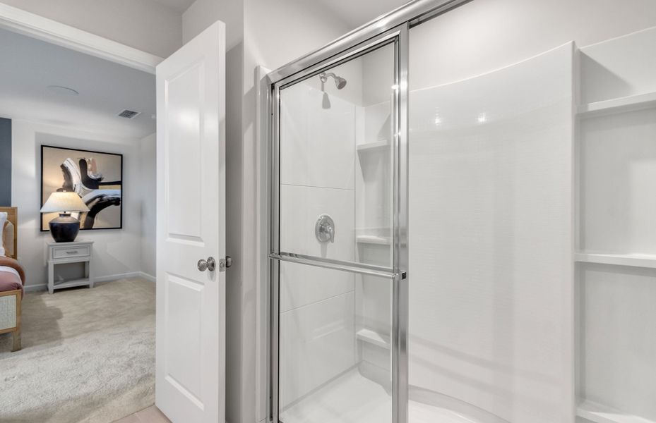 Furnished interior view inside a new home in Carpenter Falls, Durham (Image 4).
