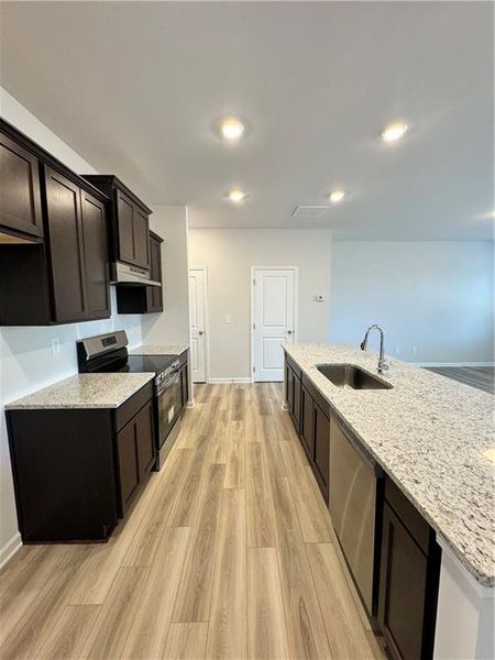 Furnished interior view inside a new home in , Canton (Image 3).