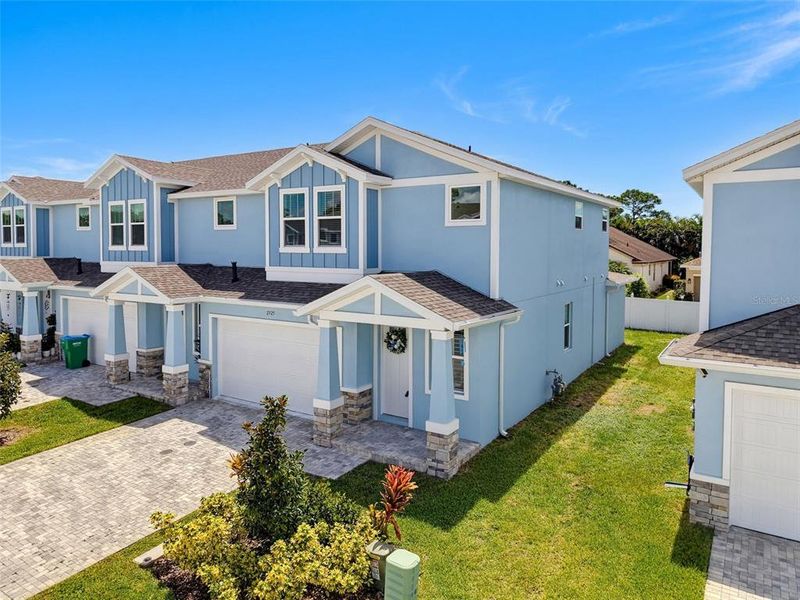 Front exterior of a new home in , Clearwater, FL, highlighting curb appeal (Image 31).