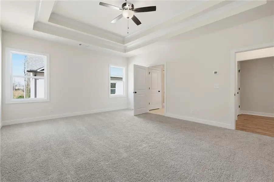 Spacious, unfurnished interior of a new home in , Buford (Image 12).