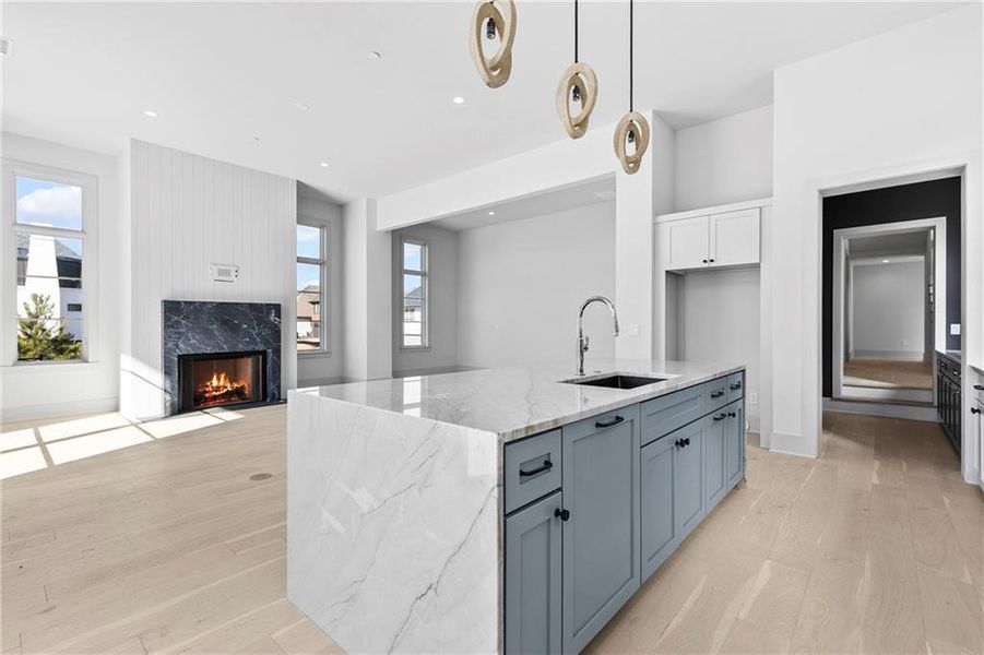 Furnished interior view inside a new home in , Fayetteville (Image 33).