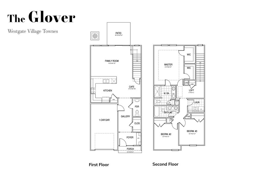 Glover Floor Plan Glover Floor Plan