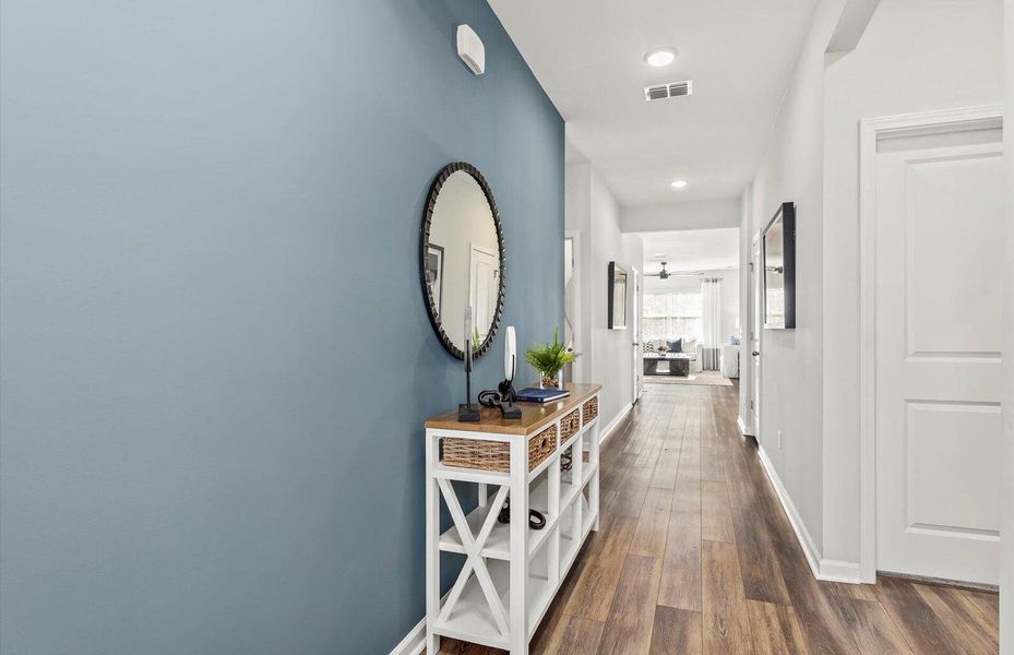 Furnished interior view inside a new home in Bradford Pointe, Summerville (Image 7).