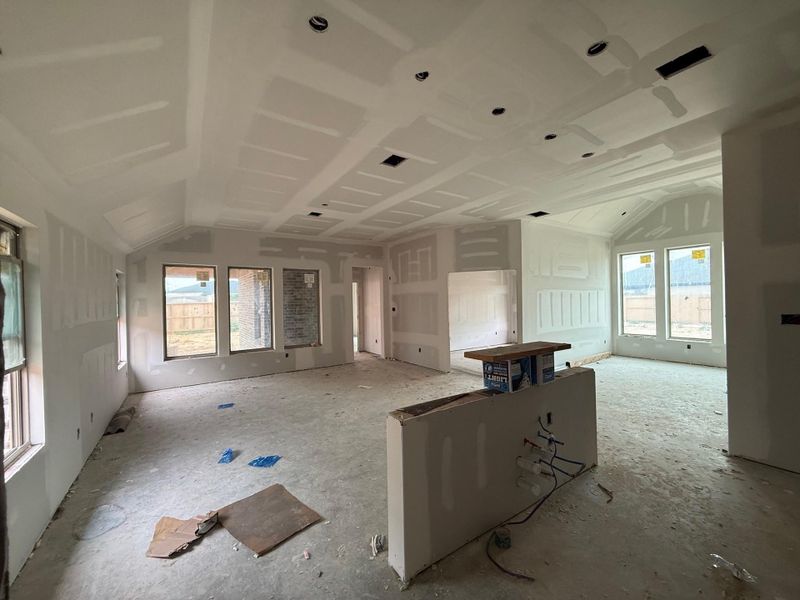 In-progress construction of a new home in Candela, Richmond, TX (Image 4).