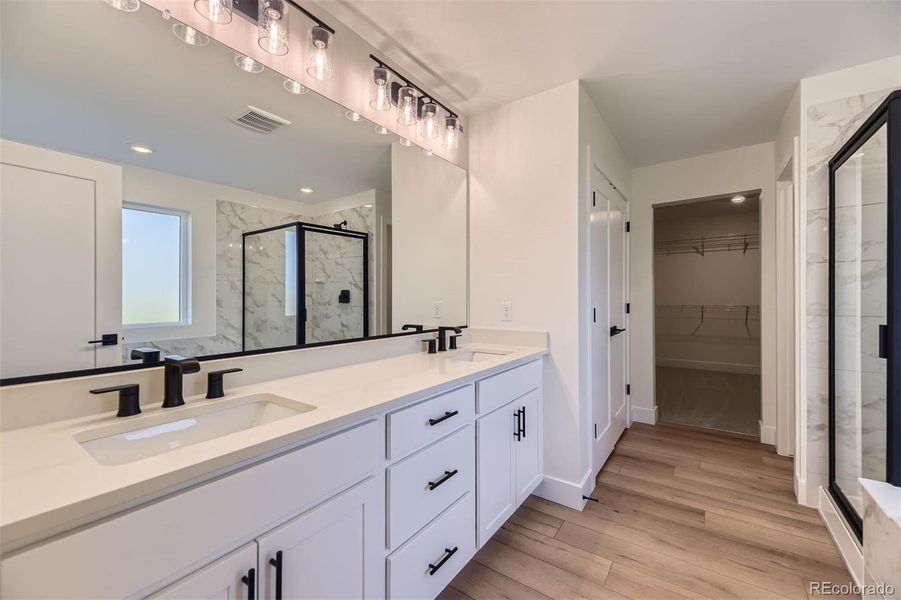 Furnished interior view inside a new home in Spring Valley Ranch, Elizabeth (Image 8).
