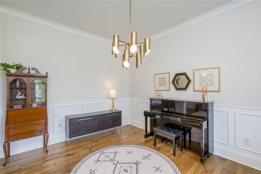 Furnished interior view inside a new home in , Marietta (Image 65). Furnished interior view inside a new home in , Marietta (Image 65).
