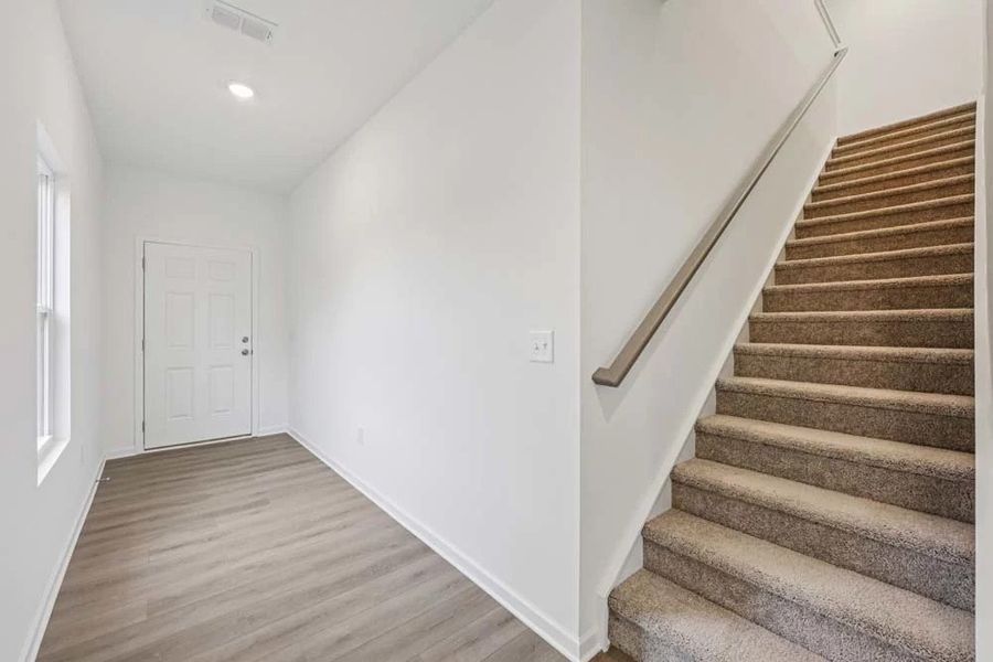 Stairs to Second Floor