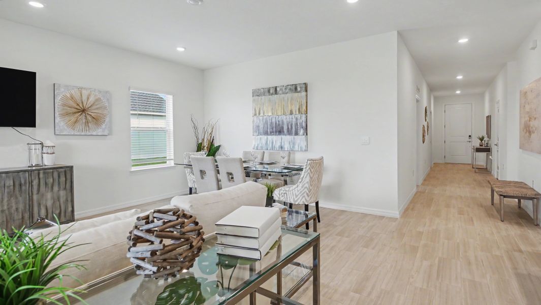 Representative furnished interior of a home built from the Sheffield by Maronda Homes in Royal Highlands, Brooksville (Image 4).