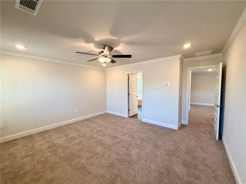 Spacious, unfurnished interior of a new home in Magnolia Villas, Cornelia (Image 25).