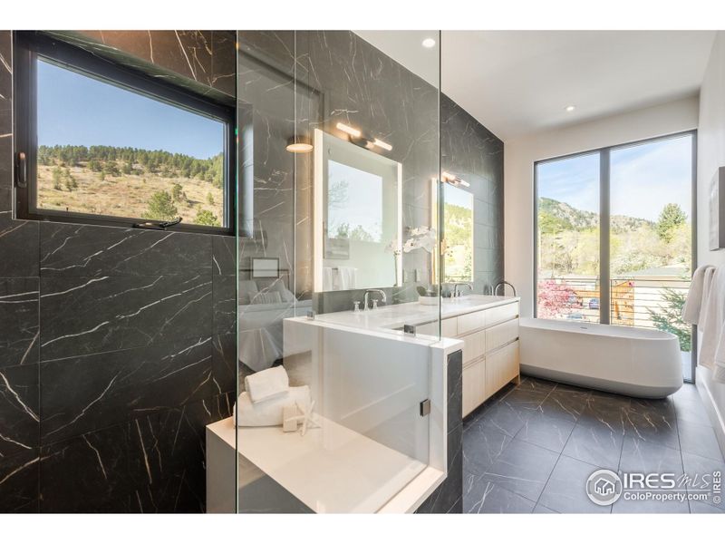 Furnished interior view inside a new home in , Boulder (Image 11).