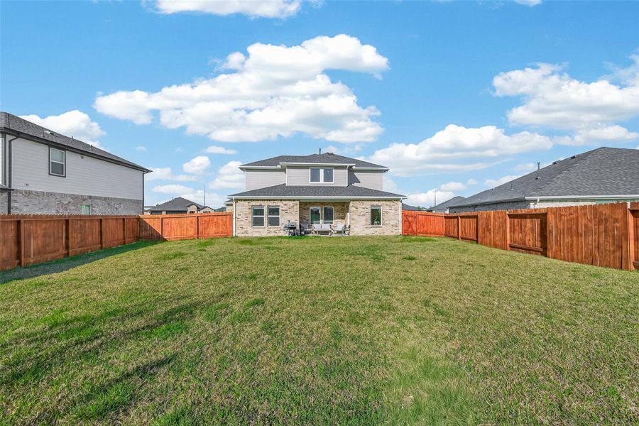 Exterior details and patio area of a home in , Fulshear (Image 24). Exterior details and patio area of a home in , Fulshear (Image 24).
