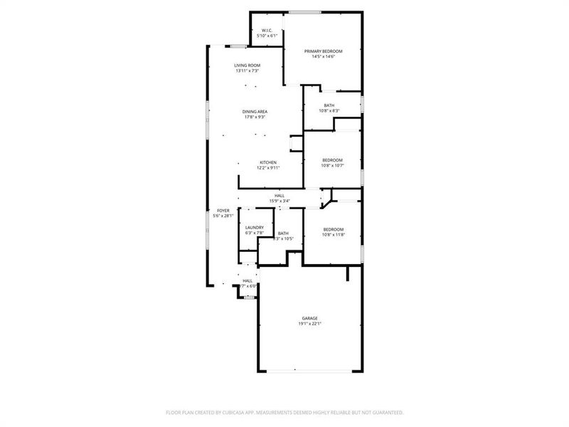 2D floor plan layout of this home in , Waco, TX (Image 4). 2D floor plan layout of this home in , Waco, TX (Image 4).