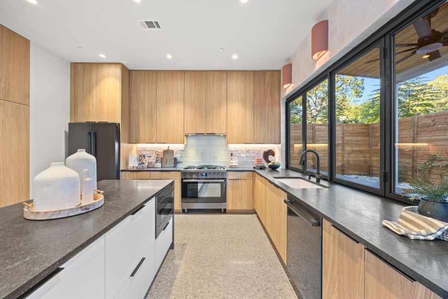 Furnished interior view inside a new home in , Austin (Image 13). Furnished interior view inside a new home in , Austin (Image 13).