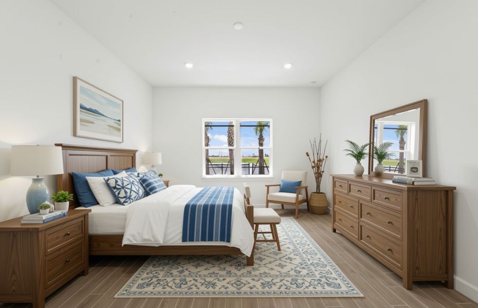 Furnished interior view inside a new home in BeachWalk by Manasota Key, Englewood (Image 19).