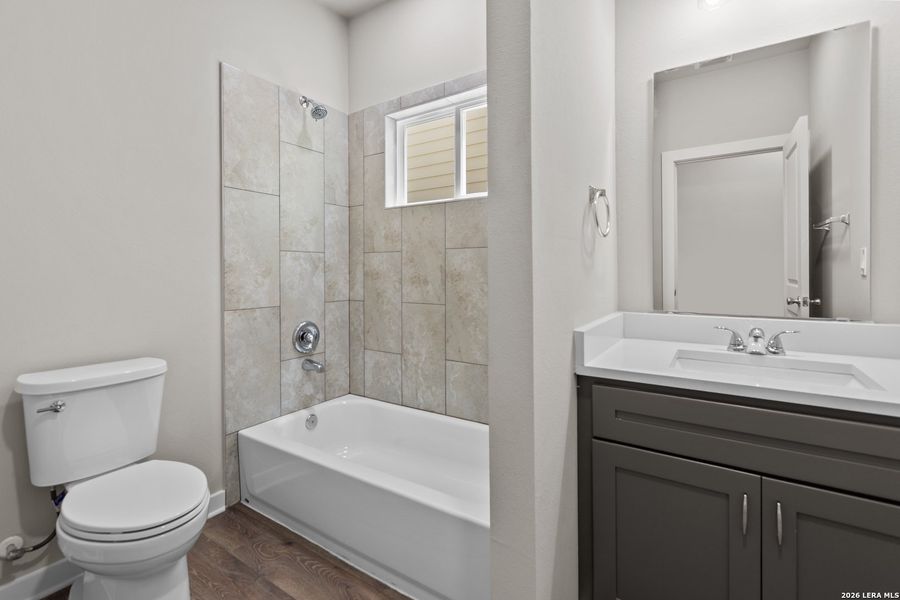 Furnished interior view inside a new home in , San Antonio (Image 4).
