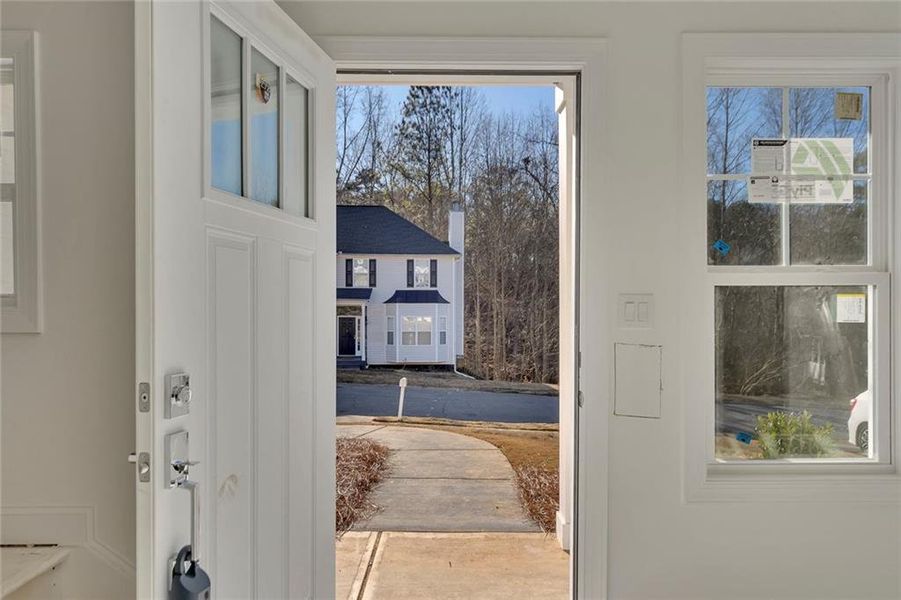 Exterior details and patio area of a home in , Canton (Image 19). Exterior details and patio area of a home in , Canton (Image 19).