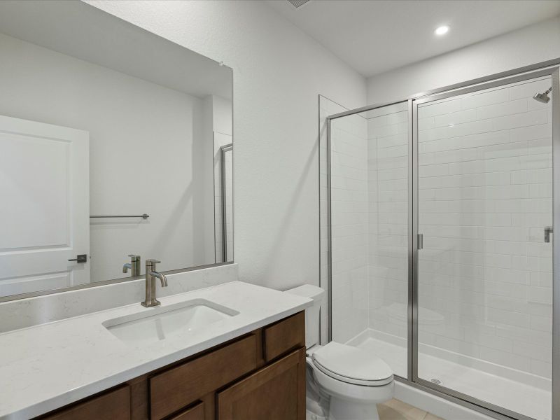 Representative furnished interior of a home built from the Nolan by Lokal Homes in The Commons at Victory Ridge, Colorado Springs (Image 6).