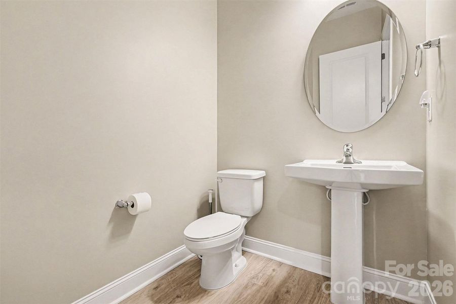 Furnished interior view inside a new home in Stafford at Langtree, Mooresville (Image 9).