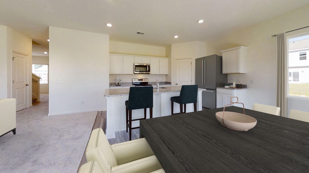 Furnished interior view inside a new home in Watson Hill, Summerville (Image 7).