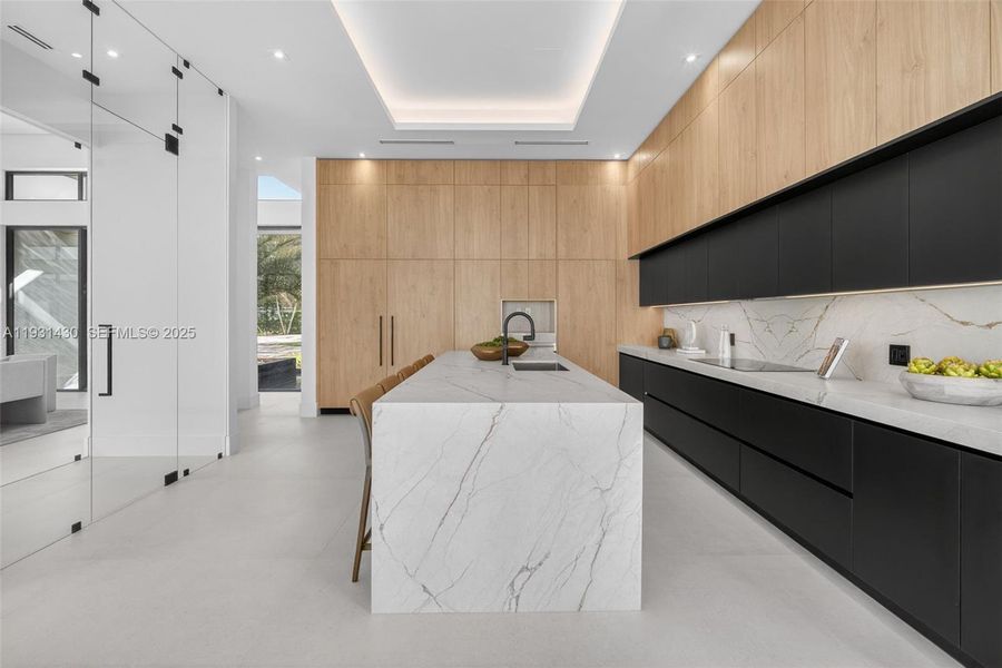 Furnished interior view inside a new home in , Miami (Image 32).