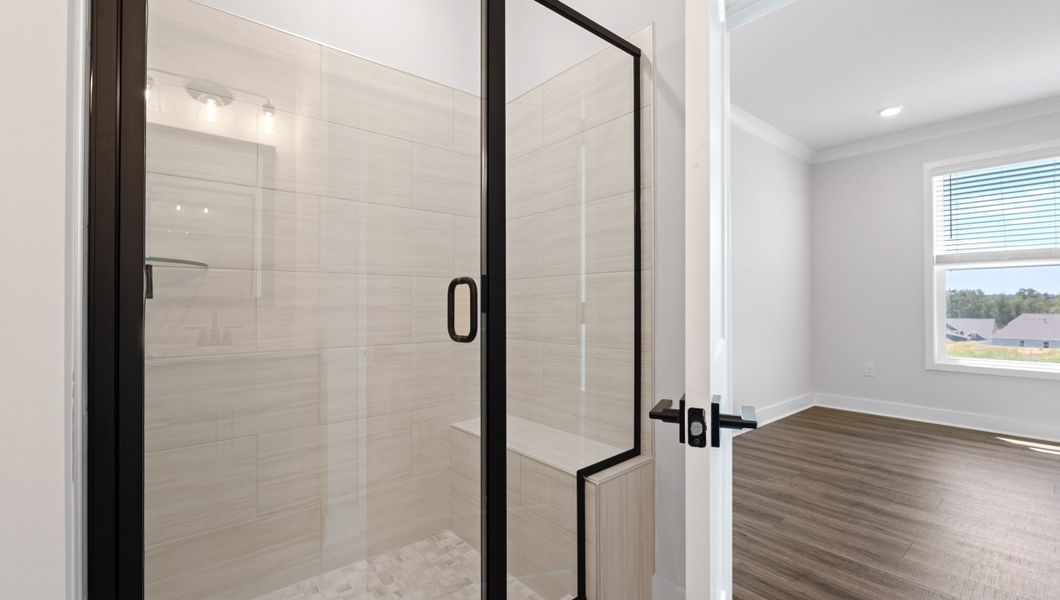 Furnished interior view inside a new home in Adams Glen, Greenville (Image 11).