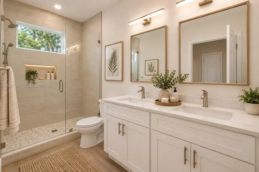 Furnished interior view inside a new home in , Tampa (Image 10).