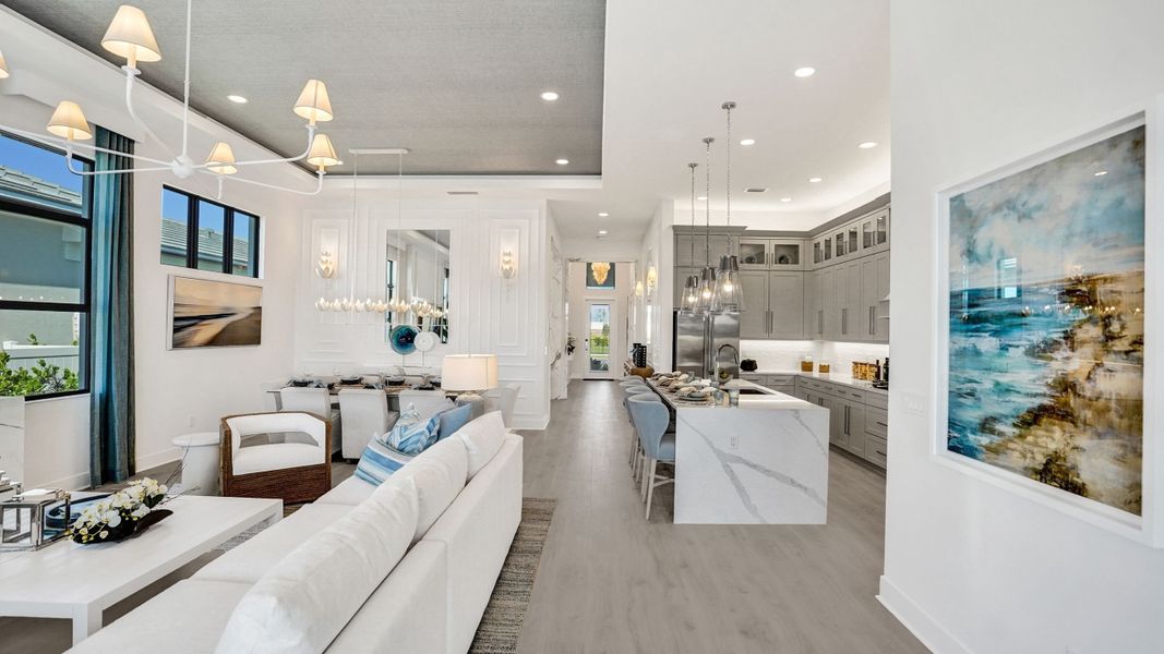 Great Room to Kitchen