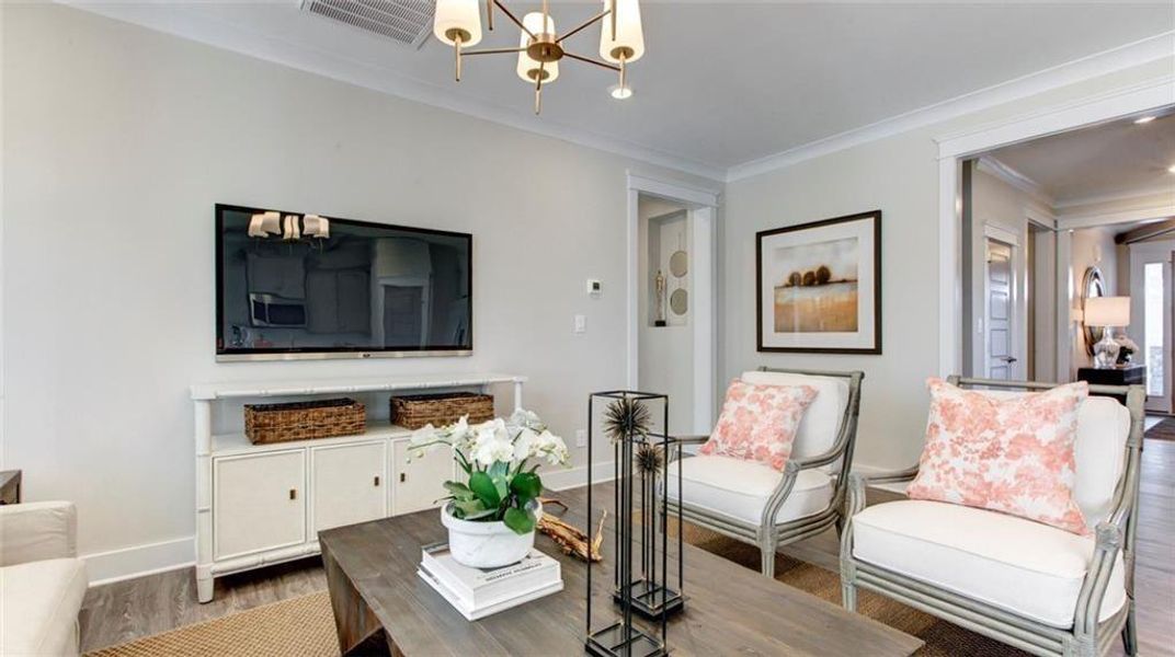 Furnished interior view inside a new home in , Loganville (Image 25).