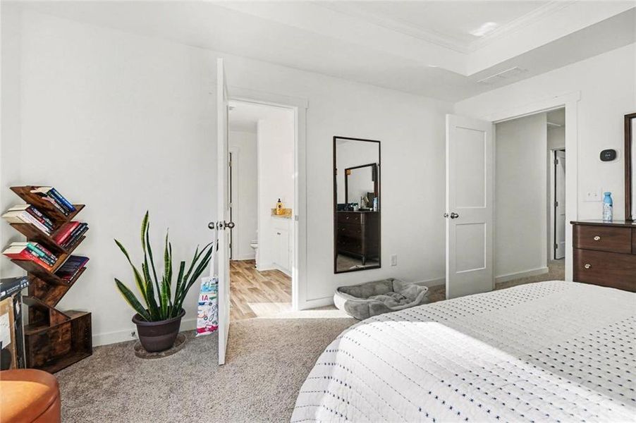 Furnished interior view inside a new home in , Statham (Image 5).