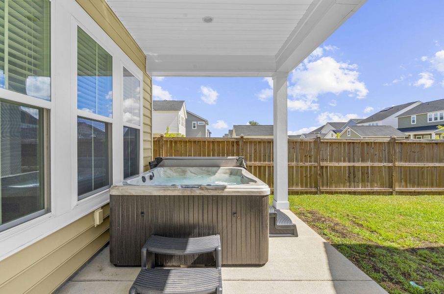 Exterior details and patio area of a home in , Summerville (Image 30).