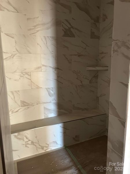 In-progress construction of a new home in The Courtyards at Hodges Farm, Charlotte, NC (Image 6).