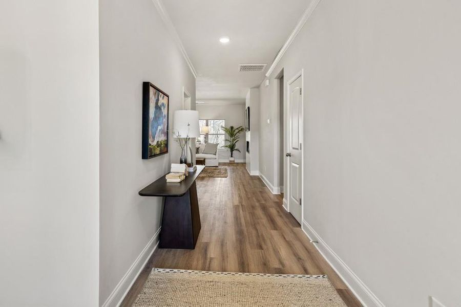 Furnished interior view inside a new home in , Homer (Image 26). Furnished interior view inside a new home in , Homer (Image 26).