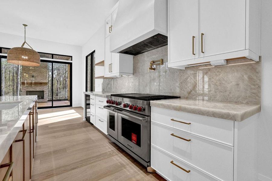 Furnished interior view inside a new home in , Johns Creek (Image 9).