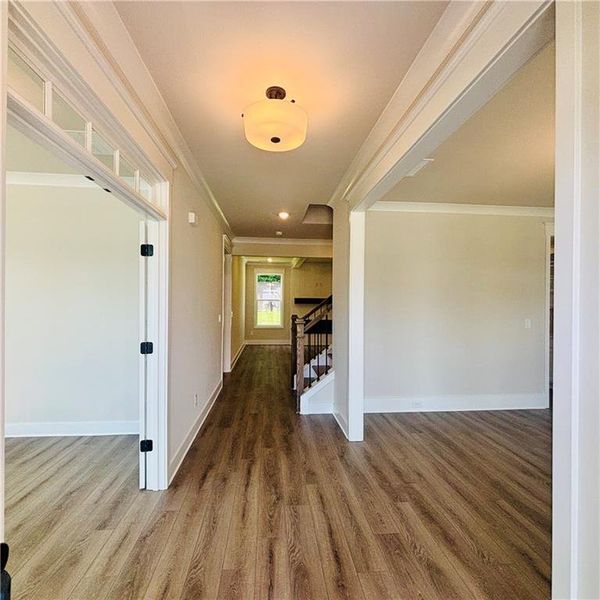 Spacious, unfurnished interior of a new home in Rosewood Lake Estates, Hoschton (Image 34). Spacious, unfurnished interior of a new home in Rosewood Lake Estates, Hoschton (Image 34).