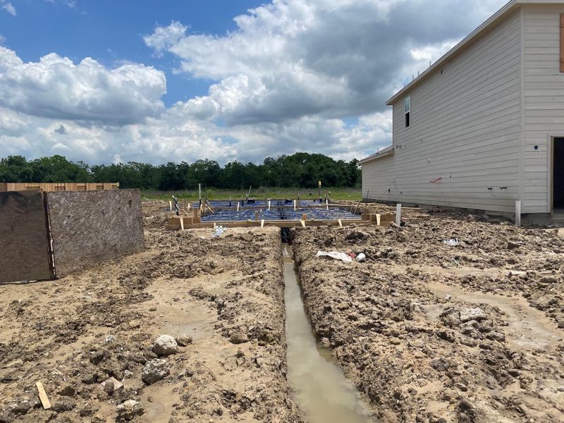 Site preparation for new homesites in Barrett Crossing, Crosby (Image 19).