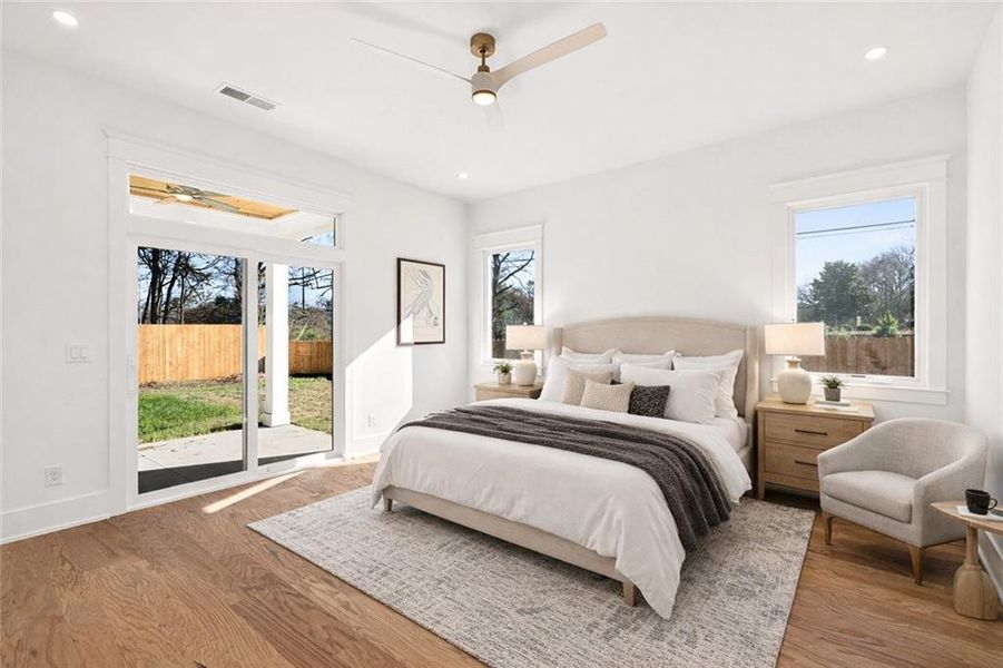 Furnished interior view inside a new home in , Clarkston (Image 33).