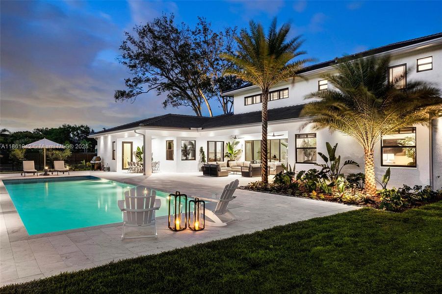 Front exterior of a new home in , Miami, FL, highlighting curb appeal (Image 19). Front exterior of a new home in , Miami, FL, highlighting curb appeal (Image 19).