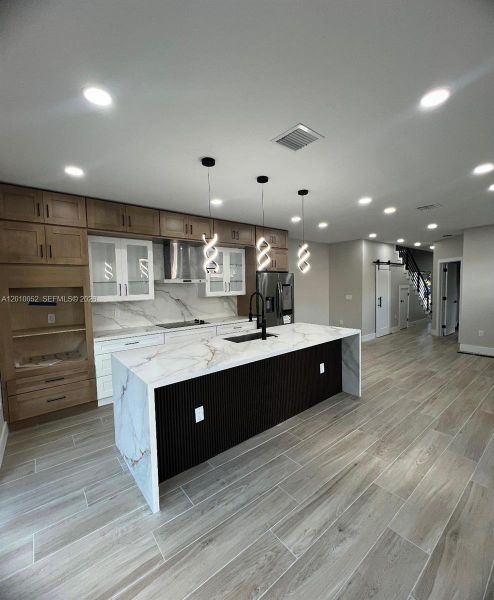 Furnished interior view inside a new home in , Miami (Image 5).