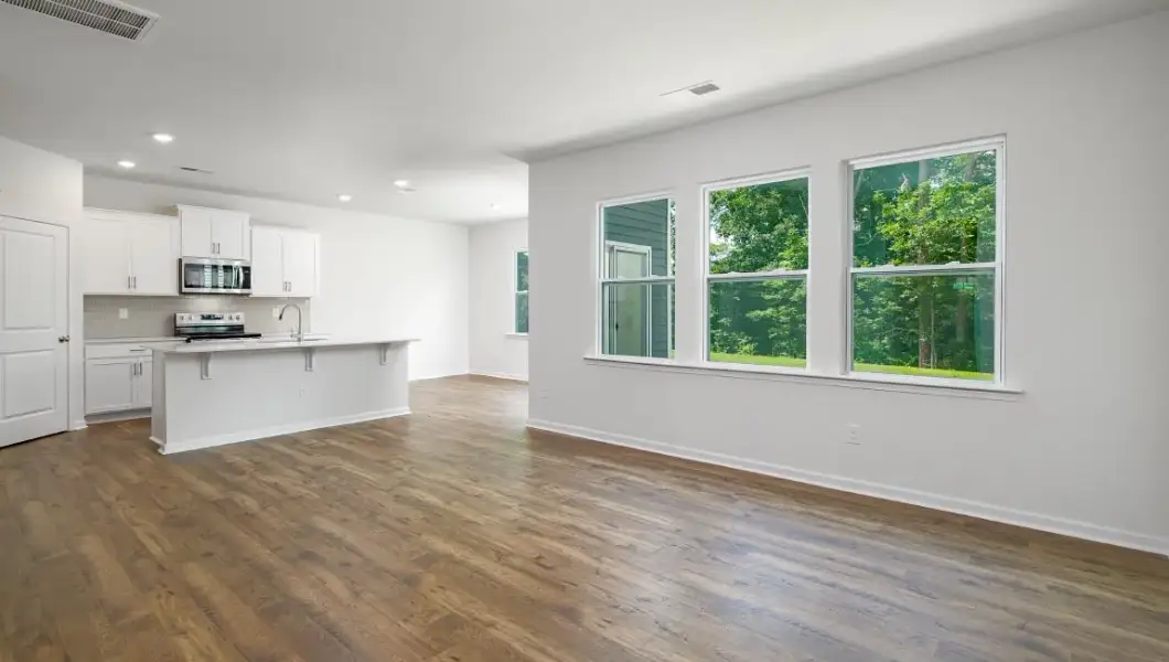 Spacious, unfurnished interior of a new home in Clark Creek Landing, Lincolnton (Image 9). Spacious, unfurnished interior of a new home in Clark Creek Landing, Lincolnton (Image 9).