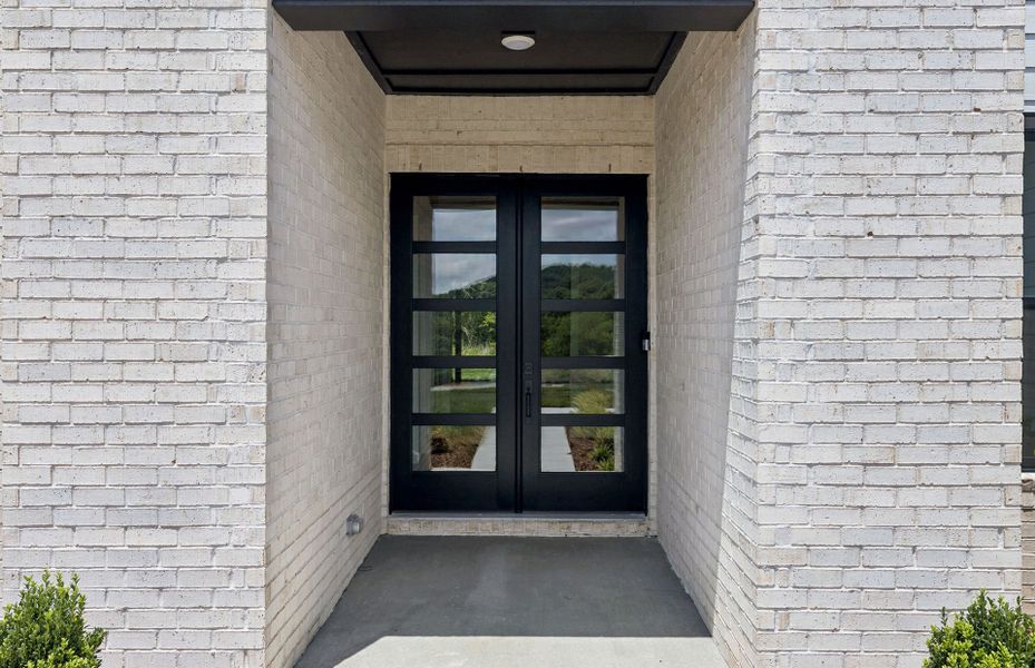 Representative exterior details of a home built from the Harrington by John Wieland in Willow Ridge, Nolensville (Image 3).