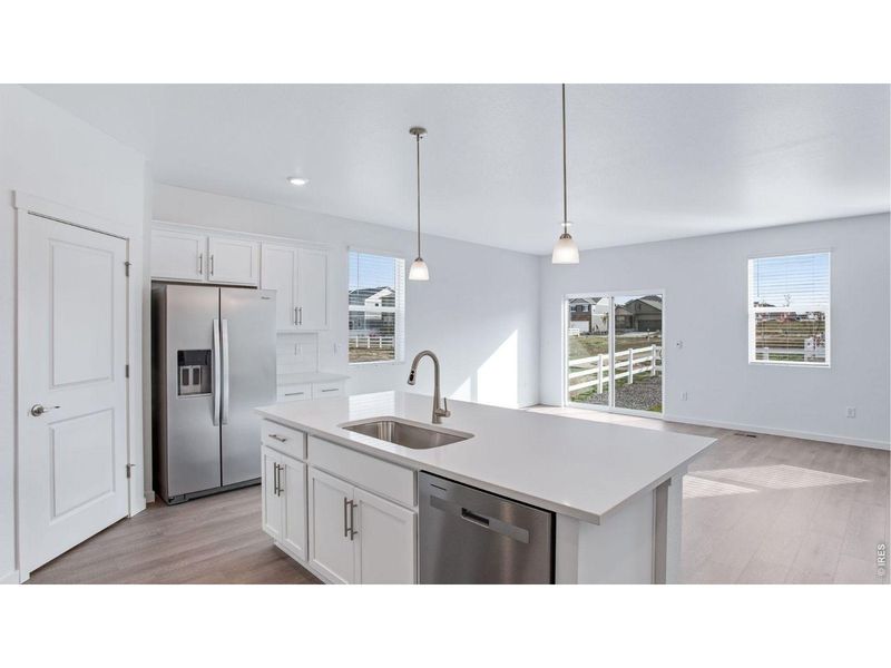 Furnished interior view inside a new home in Hansen Farm, Fort Collins (Image 7).