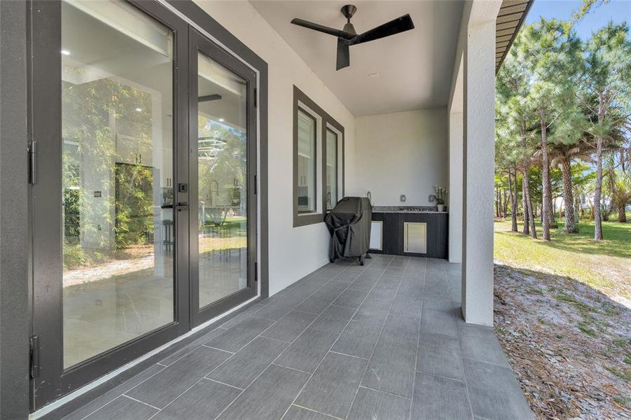 Exterior details and patio area of a home in , Lehigh Acres (Image 3).
