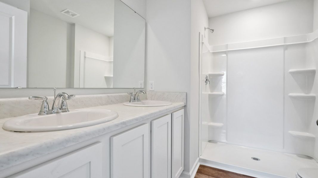 Furnished interior view inside a new home in Lockwood Landing, Supply (Image 4).