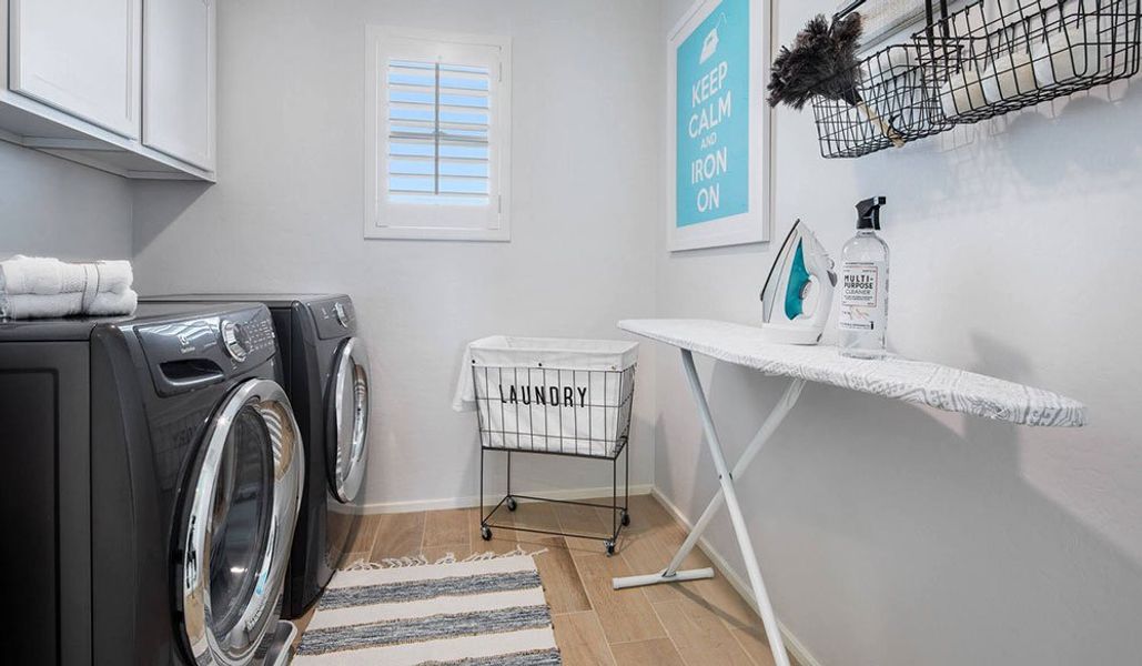 Representative furnished interior of a home built from the 35R4 by Taylor Morrison in Rio Vista at Rancho Mercado, Surprise (Image 9).