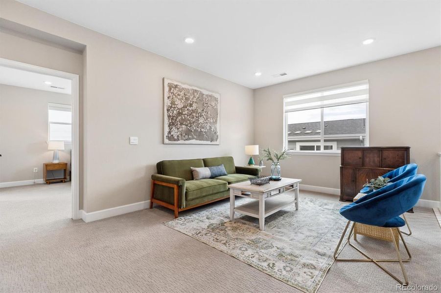 Furnished interior view inside a new home in , Littleton (Image 20).