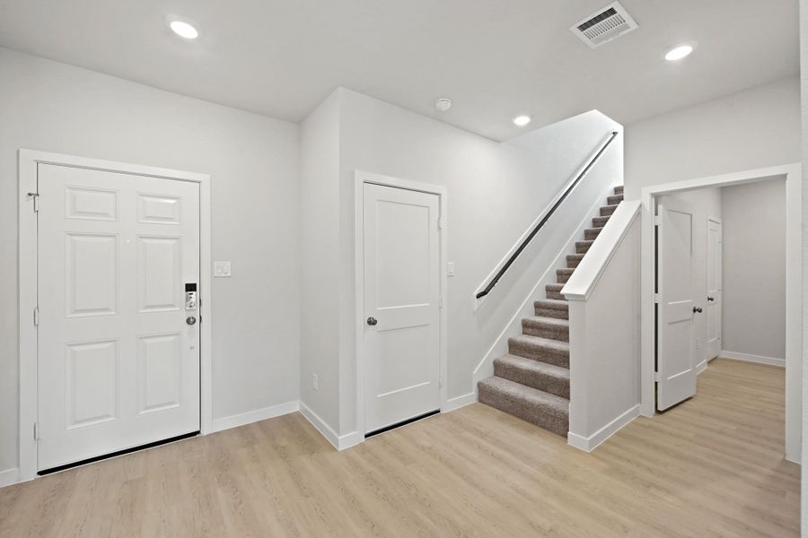 Spacious, unfurnished interior of a new home in Northpark South, Porter (Image 14). Spacious, unfurnished interior of a new home in Northpark South, Porter (Image 14).