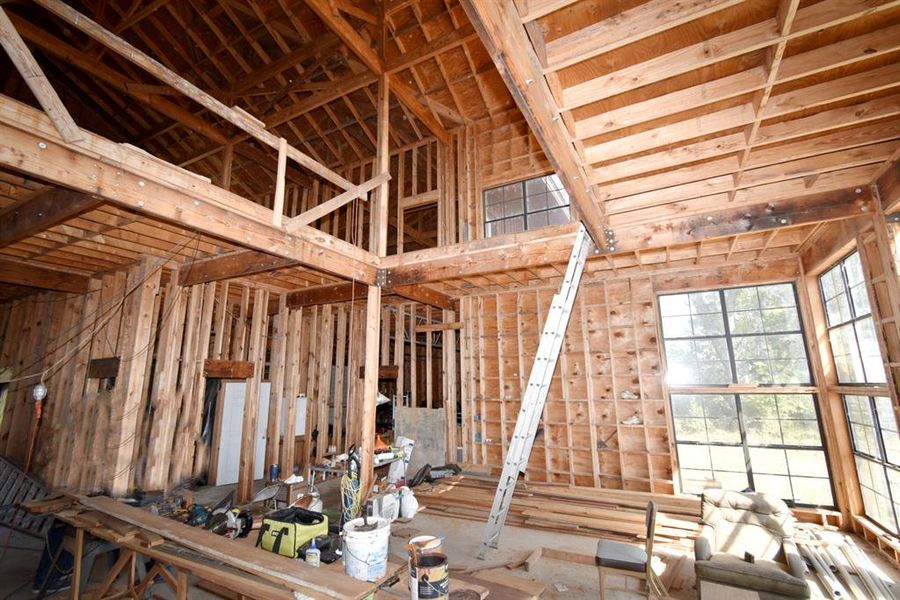 In-progress construction of a new home in , Yantis, TX (Image 23). In-progress construction of a new home in , Yantis, TX (Image 23).