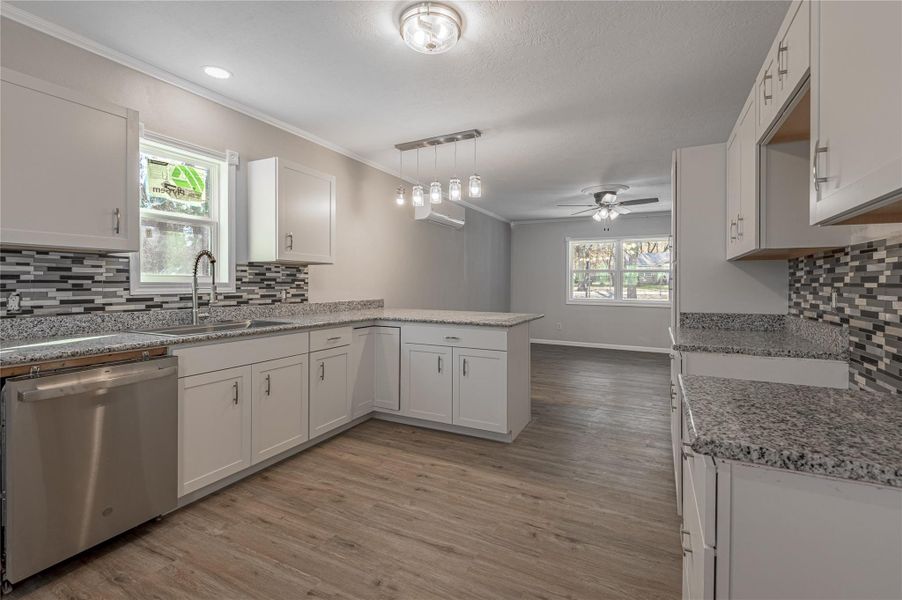 Furnished interior view inside a new home in , Huntsville (Image 10).