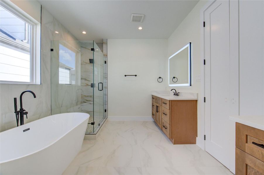 Furnished interior view inside a new home in , Houston (Image 11).